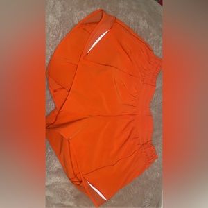 Orange lululemon hotty hots